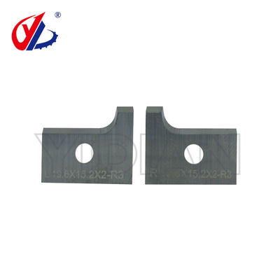 Solid Carbide Insert Knife 19.6 X 15.2 X 2mm R3 Edgebander Scraping Blades